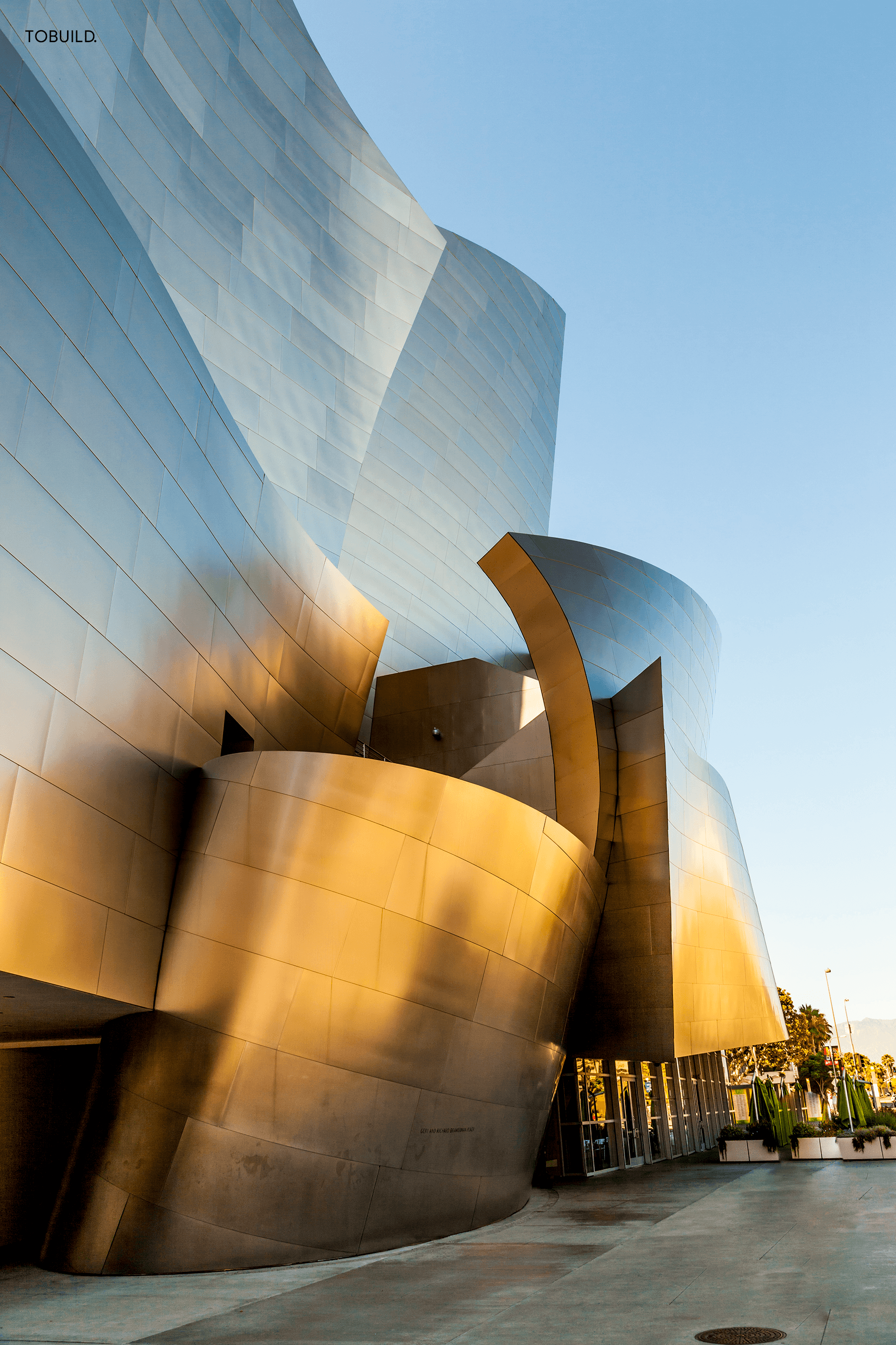 The Walt Disney Concert Hall In LA.